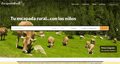 Desktop Screenshot of escapadarural.com